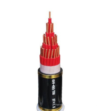 Max working temperature 70 degree industrial flex armored control cable